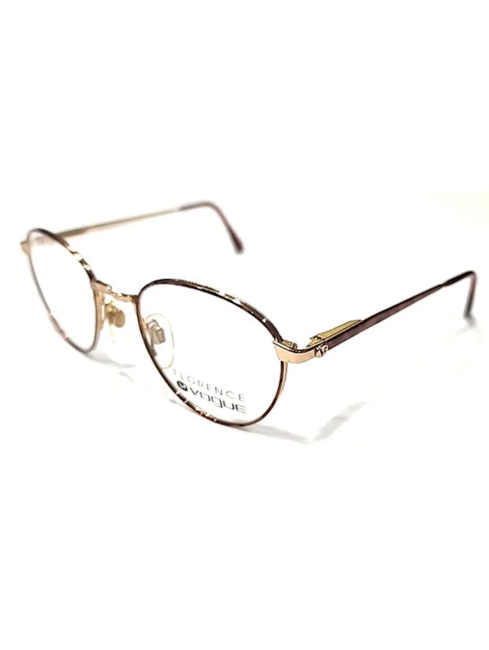 Vogue VO3036 281 Floence Sm Petite Tortoise Gold Round Eyeglasses 48-20 130